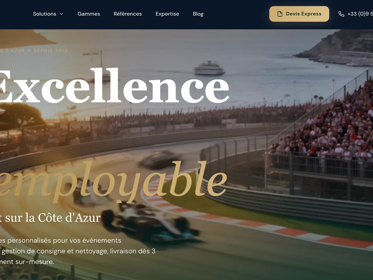 Capture du site MonacupGreen