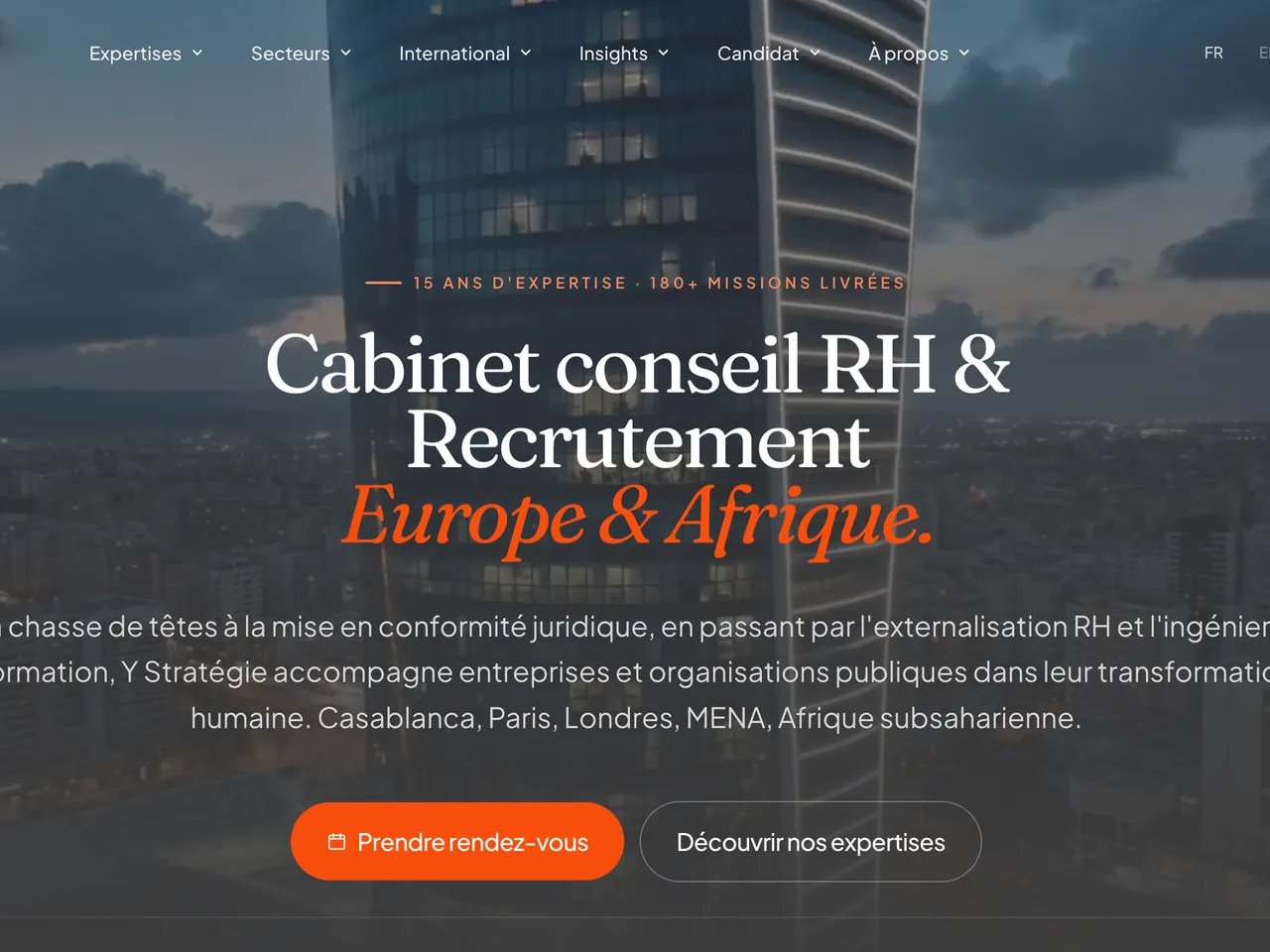 Capture du site Y Stratégie